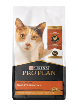 Fórmula combinada con trozos de pollo y arroz de Purina Pro Plan Complete Essentials