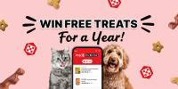 Get a chance to win a year of Free Treats in the myPurina app!