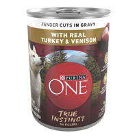 Purina ONE True Instinct Tender Cuts in Gravy Dog Food Formula With Real Turkey & Venison