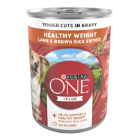 Purina ONE +Plus Healthy Weight Tender Cuts In Gravy Lamb & Brown Rice Entrée Wet Dog Food