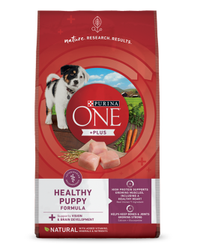 purina one healhty puppy food