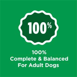 100 percent complete and balanced for adult dogs