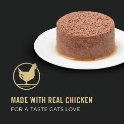 Made with real chicken for a taste cats love