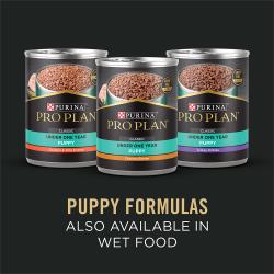 Puppy Formulas Also Available In Wet Food