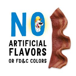 No artificial flavors or FD&C colors.