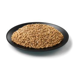 Purina Pro Plan Sensitive Skin and Stomach beef and oat meal wet dog food in a dish