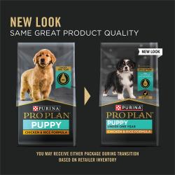 Purina Pro Plan Puppy New Packaging Same Great Quality
