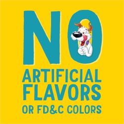 No artificial flavors or fd and c colors