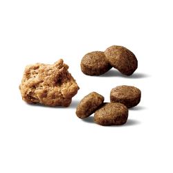 Purina Pro Plan Small Breed Shredded Blend carne y arroz croquetas de comida seca para perros.