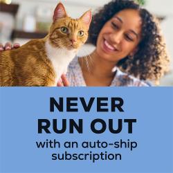 Never run out with an auto-ship subscription