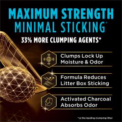 Tidy Cats Performance Plus Power Clump Unscented Multi Cat Litter has maximum strength and minimal sticking technology.