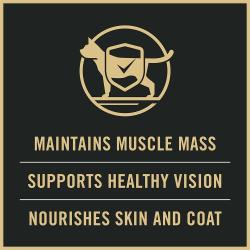 Pro Plan Adult Weight Management Chicken and Rice dry cat food maintains muscle supports vision and nourishes skin and coat.