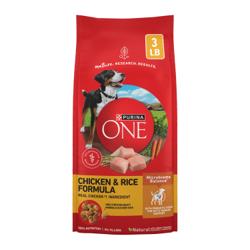 purina one chicken and rice formula