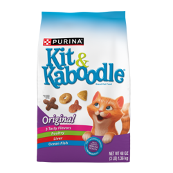 Kit & Kaboodle Original Dry Cat Food package