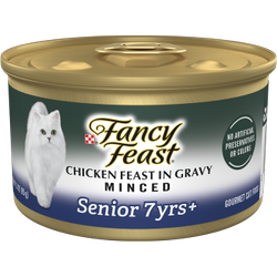 Fancy Feast Chicken Feast Minced In Gravy Senior 7+ front of pack