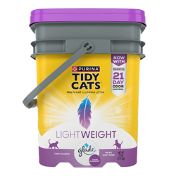 Balde de arena ligera Tidy Cats Clean Blossoms