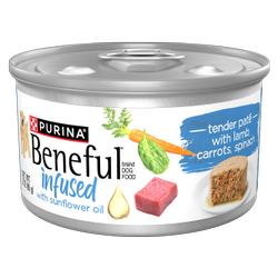 Beneful Infused Tender Paté With Sunflower Oil, Lamb, Carrots and Spinach Wet Dog Food