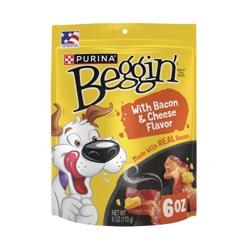 Beggin' Dog Treats With Bacon & Cheese Flavor