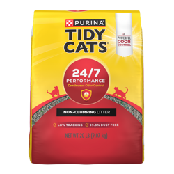 Tidy Cats 24/7 Performance Non-Clumping Litter 20 lb. bag.