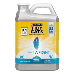 Tidy Cats LightWeight Instant Action Odor Control Multi-Cat Clumping Litter package