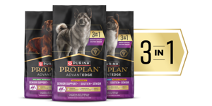 Pro Plan AdvantEDGE Senior Support+ 3-in-1 dry dog food