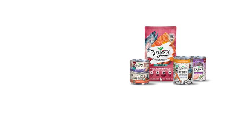 Beyond pet food wet and dry product lineup