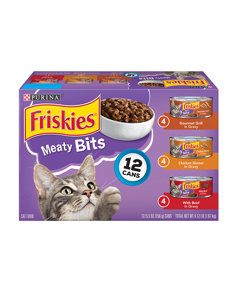 Friskies meaty bits clearance chicken