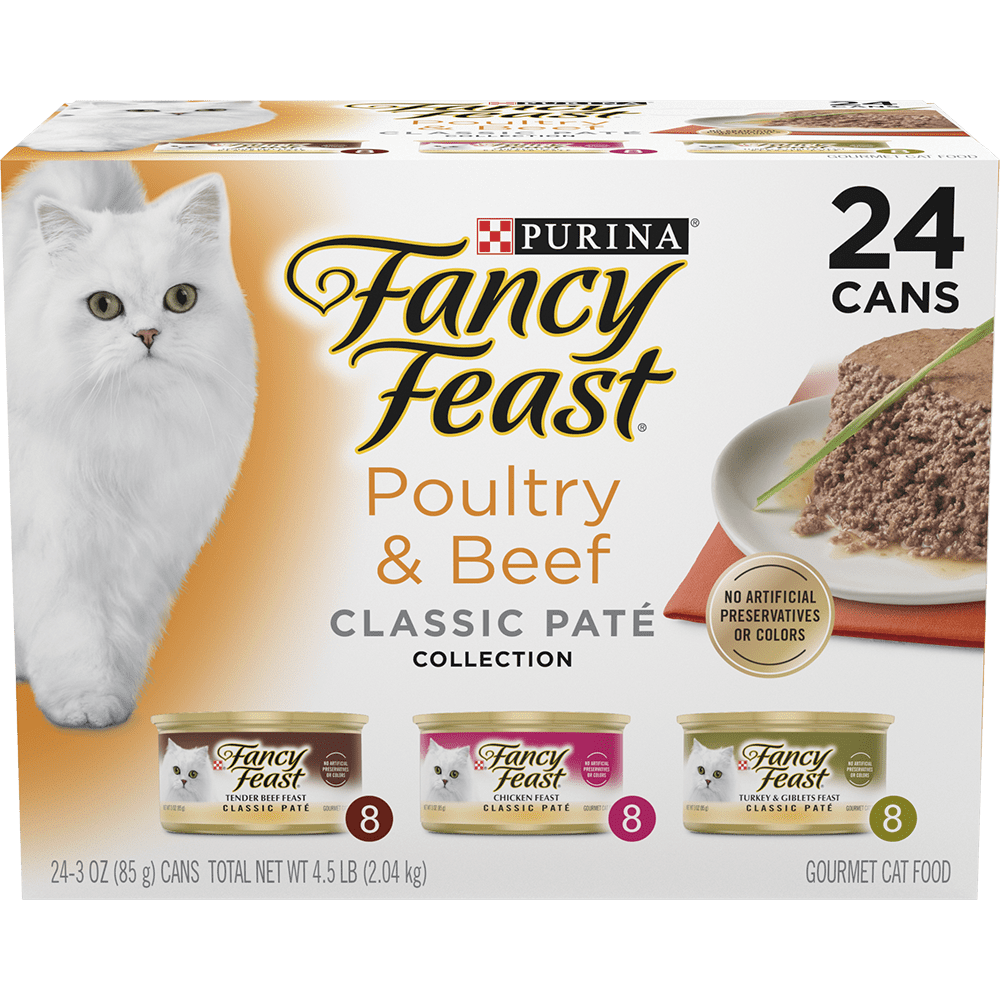 Fancy feast hotsell 24 pack walmart