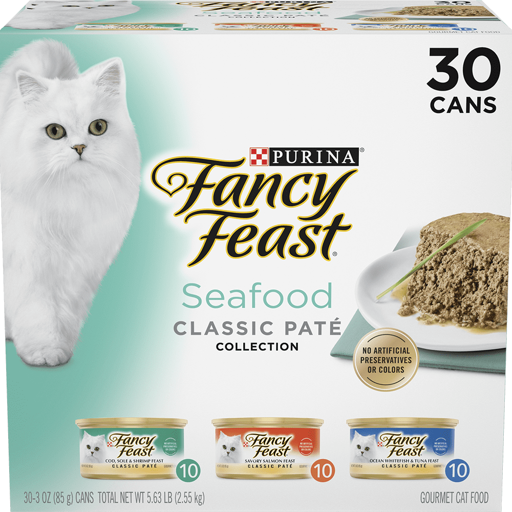 Fancy feast sale seafood pate