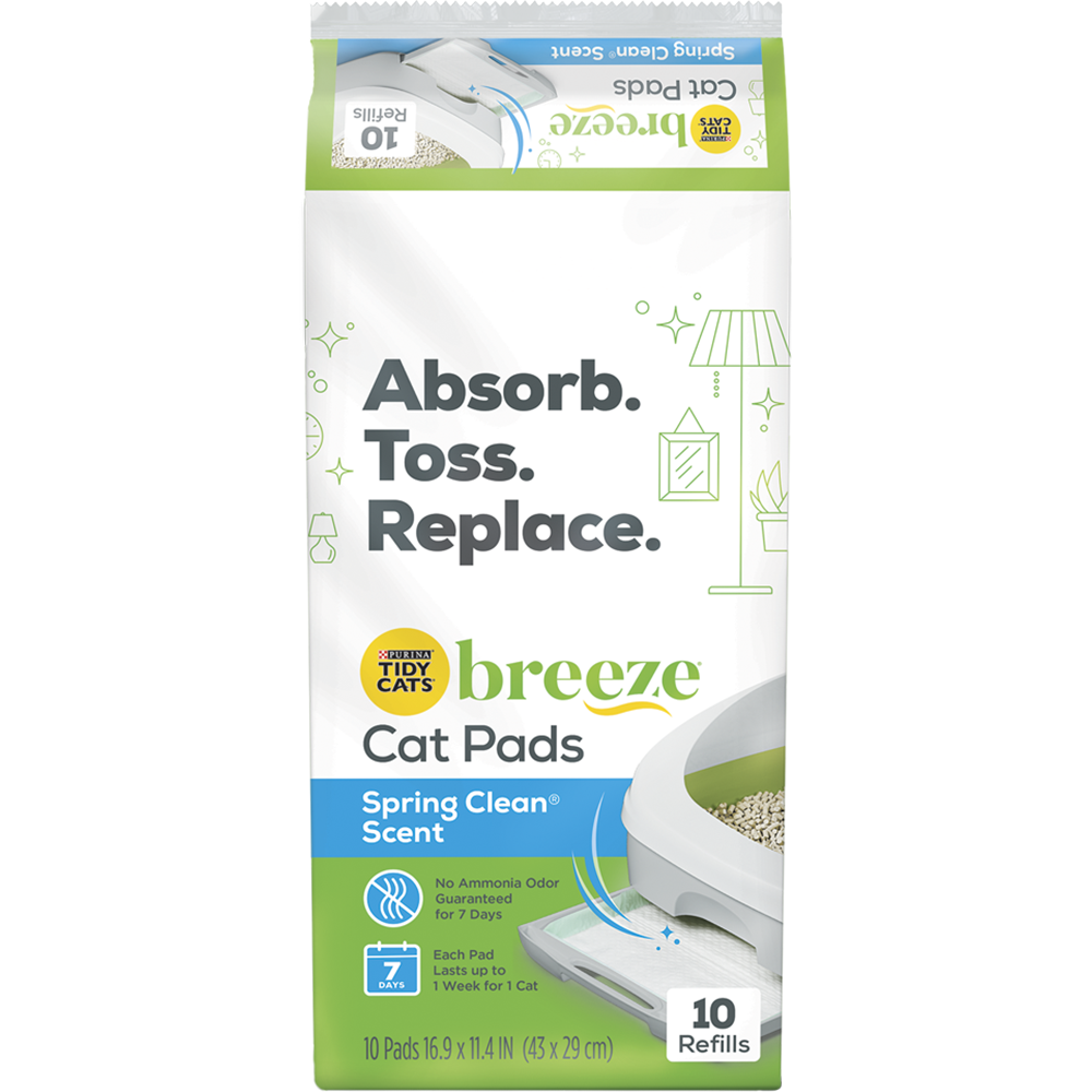 Breeze litter pads sales 10