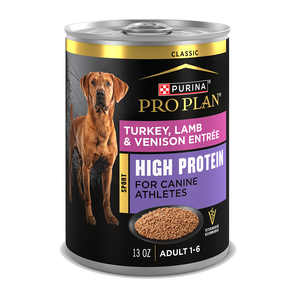 Pro Plan Sport High Protein Lamb &amp; Venison Wet Dog Food | Purina 