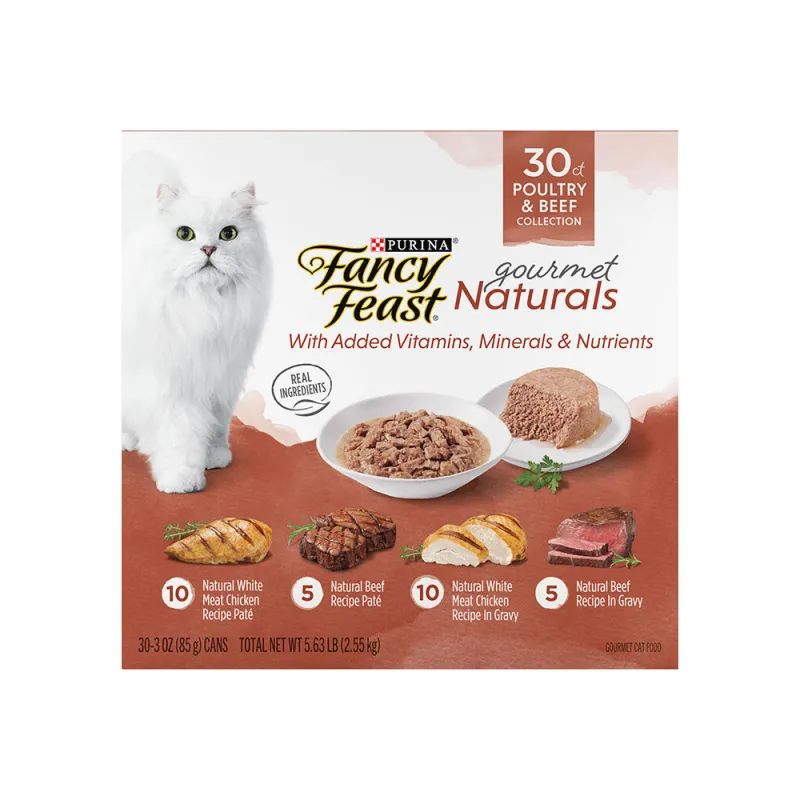 Fancy feast 2025 natural cat food