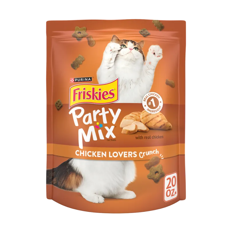 Friskies Party Mix Crunch Cat Treats | Purina