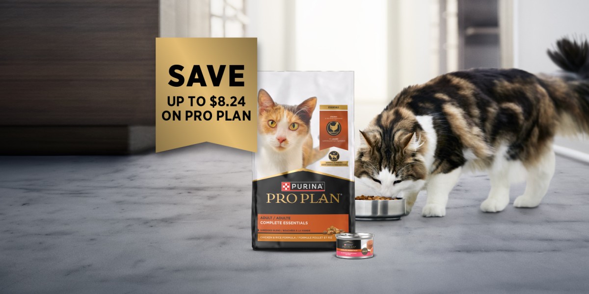 Sign Up for Pro Plan Wet Dry Cat Food Coupons Purina US