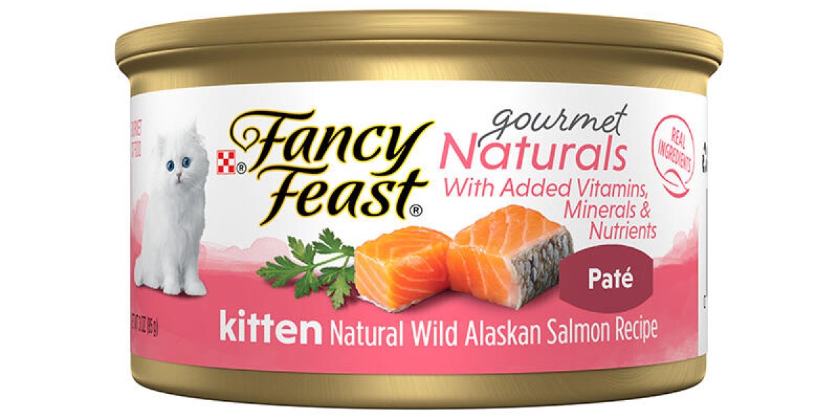 Fancy Feast Gourmet Naturals Salmon Wet Kitten Food Purina