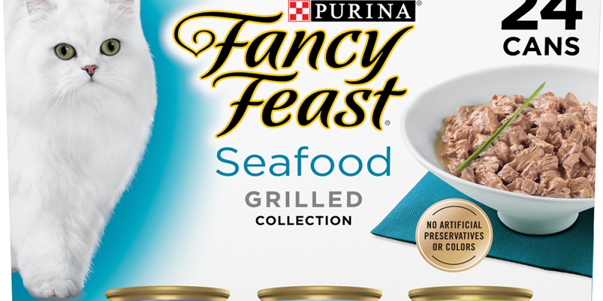 Purina fancy feast grilled seafood collection gourmet wet cat food variety pack best sale